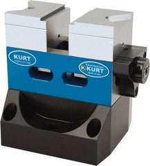 Kurt - 1 Piece Vise Riser - Aluminum, 5" Long, 4-3/4" Wide, 2-11/16" High - Exact Tool & Supply