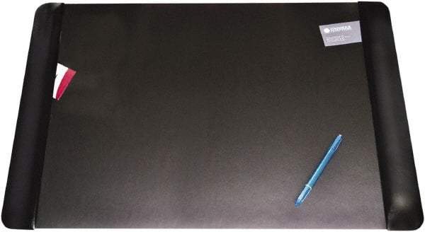 Artistic - 36" x 20" Black Desk Pad - Use with Desk - Exact Tool & Supply
