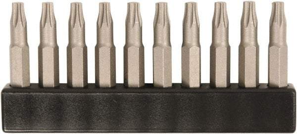 Wiha - 4mm Drive T20 Torx Screwdriver Bit - 28mm OAL - Exact Tool & Supply