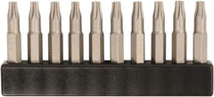Wiha - 4mm Drive T8 Torx Screwdriver Bit - 28mm OAL - Exact Tool & Supply