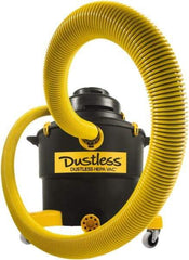 Dustless Technologies - 16 Gal, Plastic Tank, Vacuum - 5 hp, 11.5 Amps - Exact Tool & Supply