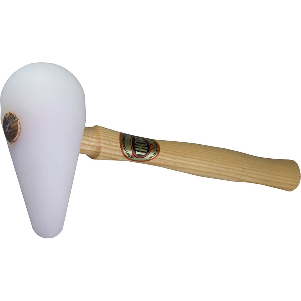Osca - Non-Marring Hammers; Head Type: Pyramid ; Head Material: Polymer ; Handle Material: Wood ; Head Weight Range: 1 - 2.9 lbs. ; Face Diameter Range: 1" - Exact Tool & Supply