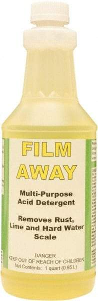 Detco - 32 oz Bottle Liquid Bathroom Cleaner - Unscented Scent, Bath Fixtures - Exact Tool & Supply