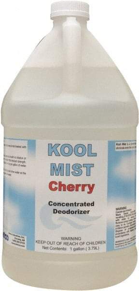 Detco - 1 Gal Bottle Deodorizer - Liquid, Cherry Scent, Concentrated, Environmentally Safe - Exact Tool & Supply