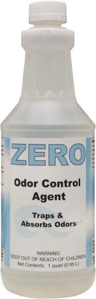 Detco - 32 oz Bottle Deodorizer - Liquid, Unscented, Environmentally Safe - Exact Tool & Supply