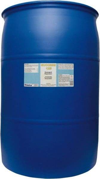Detco - 55 Gal Drum Cleaner/Degreaser - Liquid, Butyl-Based, Unscented - Exact Tool & Supply