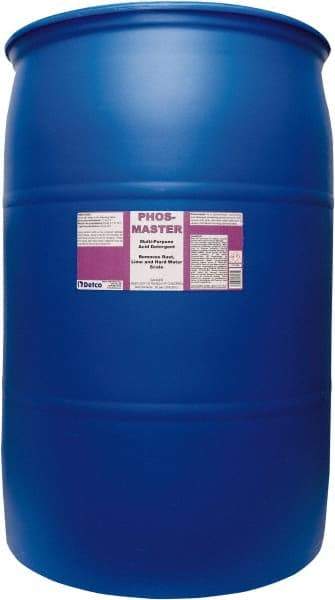 Detco - 55 Gal Drum All-Purpose Cleaner - Liquid, Detergent, Unscented - Exact Tool & Supply