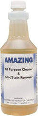 Detco - 32 oz Bottle Spot/Stain Cleaner - Liquid, Butyl-Based, Unscented - Exact Tool & Supply