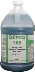 Detco - 1 Gal Bottle Cleaner/Degreaser - Liquid, Butyl-Based, Unscented - Exact Tool & Supply