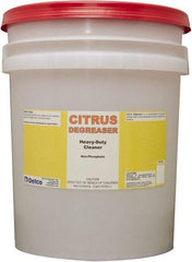 Detco - 5 Gal Bucket Cleaner/Degreaser - Liquid, Butyl-Based, Citrus - Exact Tool & Supply