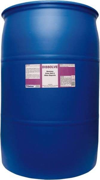 Detco - 55 Gal Drum Carpet & Upholstery Spot Remover - Unscented - Exact Tool & Supply