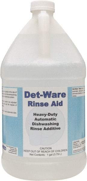 Detco - 1 Gal Bottle Automatic Dishwashing Liquid - Unscented - Exact Tool & Supply