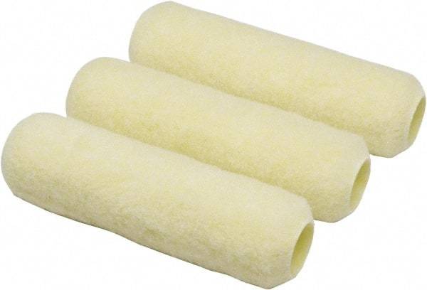 Ability One - 1/2" Nap, 9" Wide Paint Roller Set - Smooth Texture, Fabric - Exact Tool & Supply