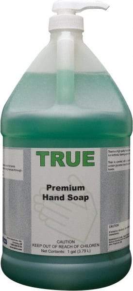 Detco - 1 Gal Pump Bottle Liquid Hand Cleaner - Green, Herbal Scent - Exact Tool & Supply