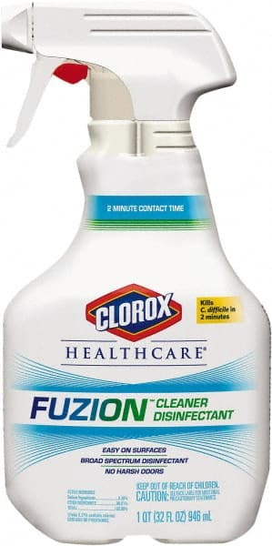 Clorox Healthcare - Pack of (9) 32 oz Spray Bottles Disinfectant - Exact Tool & Supply