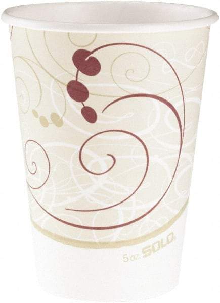 Solo - Hot Cups, 12 oz, 1000/Carton - Symphony Design - Exact Tool & Supply