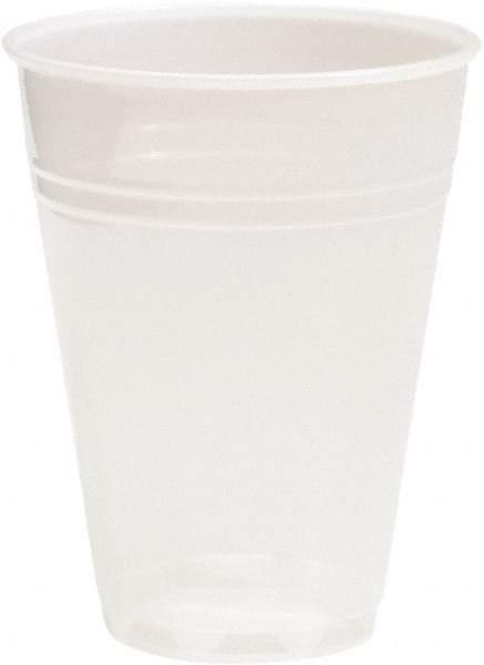 Boardwalk - Plastic Cold Cups, 7 oz, 100/Bag, 25 Bags/Carton - Translucent - Exact Tool & Supply