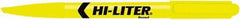 HiLiter - Fluorescent Yellow Highlighter - Chisel Tip, AP Nontoxic Ink - Exact Tool & Supply