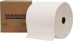 PRO-SOURCE - Dry General Purpose Wipes - Jumbo Roll, 12" x 12" Sheet Size, White - Exact Tool & Supply