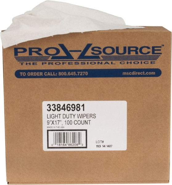 PRO-SOURCE - (8) 100-Sheet Boxes Dry General Purpose Wipes - Exact Tool & Supply