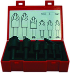 100 DEG 6FL 7PC C/SINK SET CO - Exact Tool & Supply