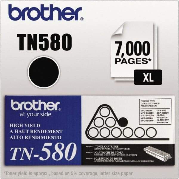 Brother - Black Toner Cartridge - Use with Brother DCP-8060, 8065DN, HL-5240, 5250DN, 5250DNT, 5280DW, MFC-8460N, 8660DN, 8670DN, 8860DN, 8870DW - Exact Tool & Supply