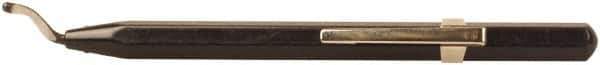 Shaviv - Hand Deburring Tool - E Blade Holder, High Speed Steel Blade, 48mm Blade Length - Exact Tool & Supply