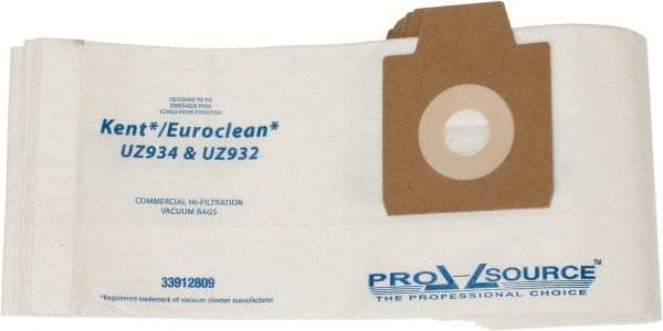 PRO-SOURCE - Meltblown Polypropylene & Paper Vacuum Bag - For Euroclean UZ934 & UZ932 Canisters - Exact Tool & Supply