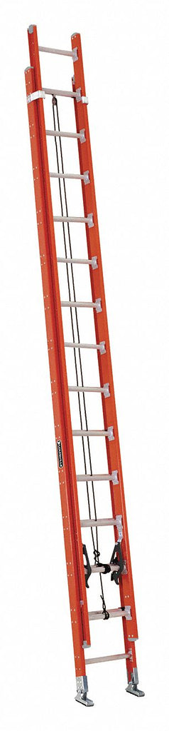 28 ft. Fiberglass Extension Ladder, 300 lb. Load Capacity, 62.0 lb. Net Weight
