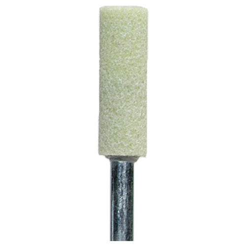 1/4″ × 3/4″ 1/8″ Spindle Quantum Mounted Point W164 80 Grit Ceramic Alumina - Exact Tool & Supply