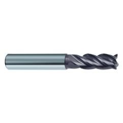10mm Dia. - 72mm OAL - 4 FL Variable Helix Super-A Carbide End Mill - Exact Tool & Supply