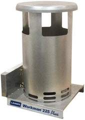 LB White - 45,000 to 225,000 BTU, Propane Convection Heater - 100 Lb Fuel Capacity, 16-1/2" Long x 15" Wide x 25" High - Exact Tool & Supply
