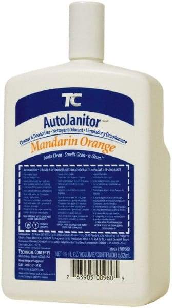 Technical Concepts - 562ml Mandarin Orange Automatic Urinal & Toilet Cleaner Dispenser Refills - For Use with 1793506, 1793507 - Exact Tool & Supply