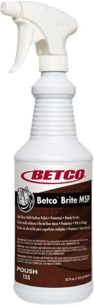 Betco - Liquid Furniture Polish - Lemon Scented, Plastic Bottle Container - Exact Tool & Supply