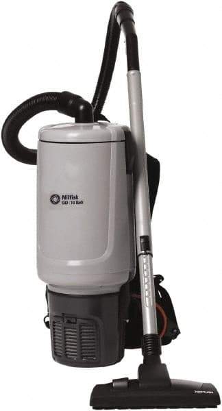 Nilfisk - 1.8 Gal, Plastic Tank, Dry, HEPA Vacuum Cleaner - 10 Amps - Exact Tool & Supply