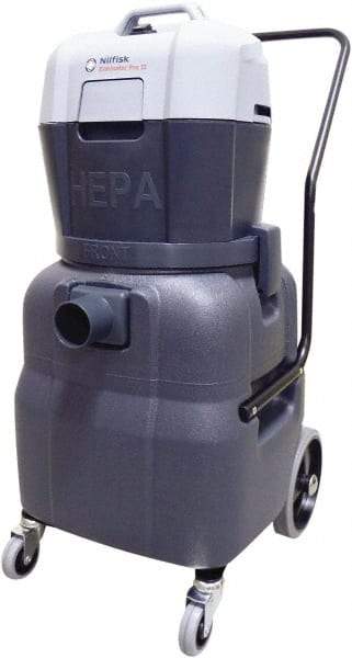 Nilfisk - 12 Gal, Plastic Tank, Dry, Vacuum - 8.5 Amps - Exact Tool & Supply