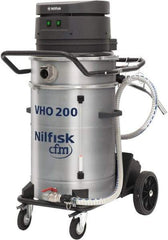 Nilfisk - 14 Gal, Painted Steel Tank, Dry, Machine Shop Vacuum Cleaner - 13.3 Amps - Exact Tool & Supply
