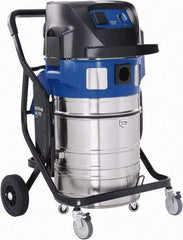 Nilfisk - 19 Gal Plastic Tank, Electric Powered Wet/Dry Vacuum - 1.34 Peak hp, 120 Volt, 8.3 Amps, 16' Hose Fitting, Automatic Filter Clean Delivers a Filter Pulse Every 15 Seconds, Accessories Included - Exact Tool & Supply