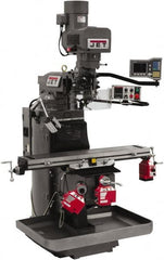 Jet - 9 x 49" 3 hp 230V Electronic Variable Speed Control 3 Phase Knee Milling Machine - Exact Tool & Supply