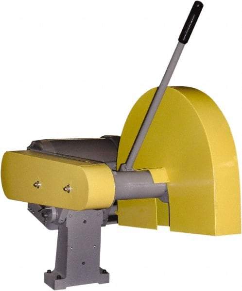 Kalamazoo - 20" Blade Diam, 1" Arbor Hole, Miter Chop & Cutoff Saw - 2,500 RPM, 15 hp, 220/440 Volts, 3 Phase - Exact Tool & Supply