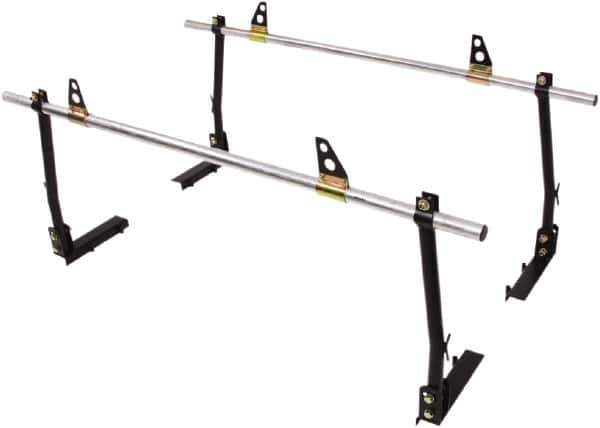 Erickson Manufacturing - Steel Truck Rack - 14" Wide x 78" Long, Silver, For Use with Any Truck - Exact Tool & Supply