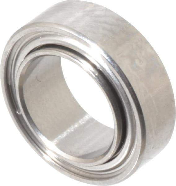Value Collection - 5/16" Bore Diam, 1/2" OD, Double Shield Miniature Radial Ball Bearing - 5/32" Wide, 1 Row, Round Bore, 52 Lb Static Capacity, 122 Lb Dynamic Capacity - Exact Tool & Supply