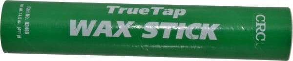 CRC - TrueTap Wax Stick, 16 oz Tube Cutting & Tapping Fluid - Wax, For Drilling, Reaming, Sawing, Shearing, Threading, Turning - Exact Tool & Supply