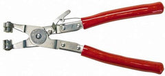 Mag-Mate - 9" OAL, Hose Clamp Pliers - Straight Jaw, Vinyl Coated Handles - Exact Tool & Supply