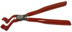 Mag-Mate - 9-3/4" OAL, Spark Plug Boot Pliers - 45° Jaw, 90 Durometer Plastic Handles - Exact Tool & Supply