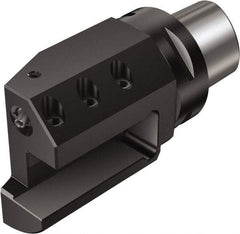 Sandvik Coromant - 80mm Bore Diam, 80mm Body Diam x 140mm Body Length, Boring Bar Holder & Adapter - 5.71" Screw Thread Lock, 140mm Bore Depth, Internal Coolant - Exact Tool & Supply