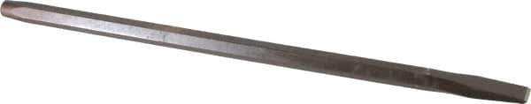 Proto - 12" OAL x 1/2" Blade Width Cold Chisel - 1/2" Tip, 7/16" Stock, Steel Handle - Exact Tool & Supply