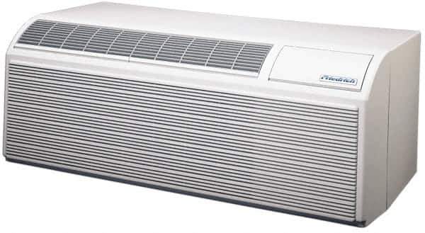 Friedrich - 9,000/8,800 BTU, 230/208 Volt PTAC Air Conditioner with Electric Heat - 3.7/3.9 Amp Rating, 12.1 EER Rating, 42" Wide x 21-1/2" Deep x 16" High - Exact Tool & Supply