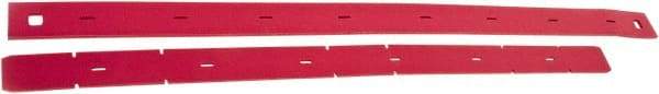 Clarke - Squeegee Blade Kit - 20" Machine, For Use with Clarke RA40, Use on Floors - Exact Tool & Supply