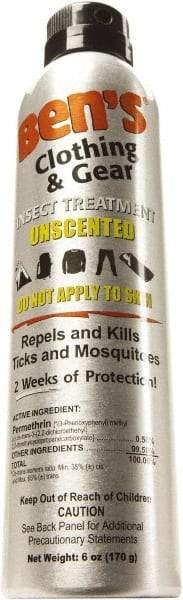 Ben's - 6 oz 0.5% Permethrin Continuous Spray - For Mosquitos, Ticks, Biting Flies - Exact Tool & Supply